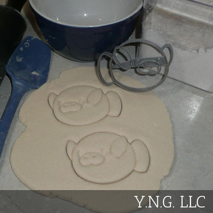 Manatee 2 Large Marine Mammal Sea Cow Cookie Cutter Made In USA PR2694