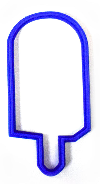 6x Ice Cream Popsicle Fondant Cutter Cupcake Topper 1.75 IN USA FD269