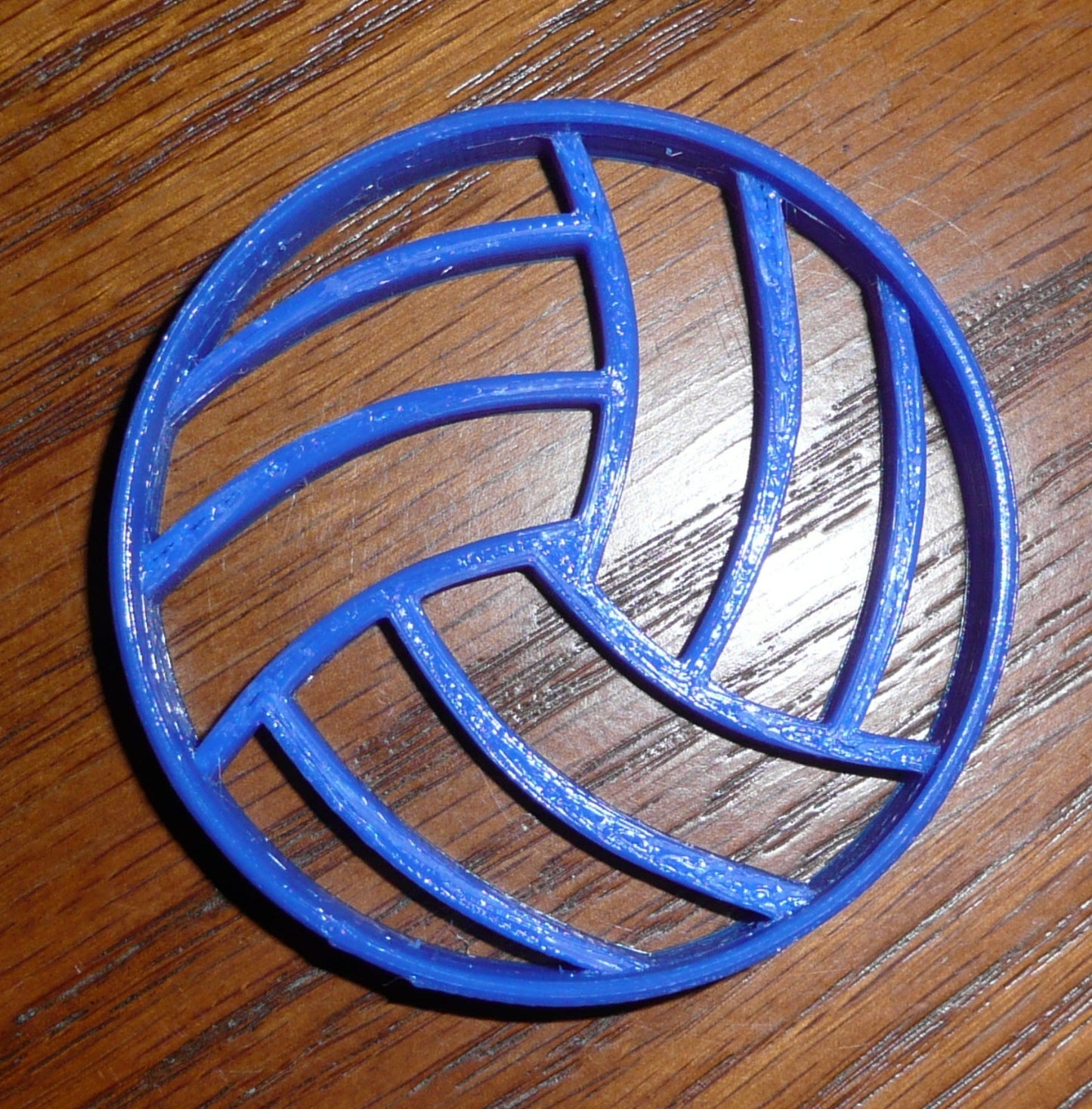 6x Volleyball Volley Ball Fondant Cutter Cupcake Topper 1.75 IN USA FD270