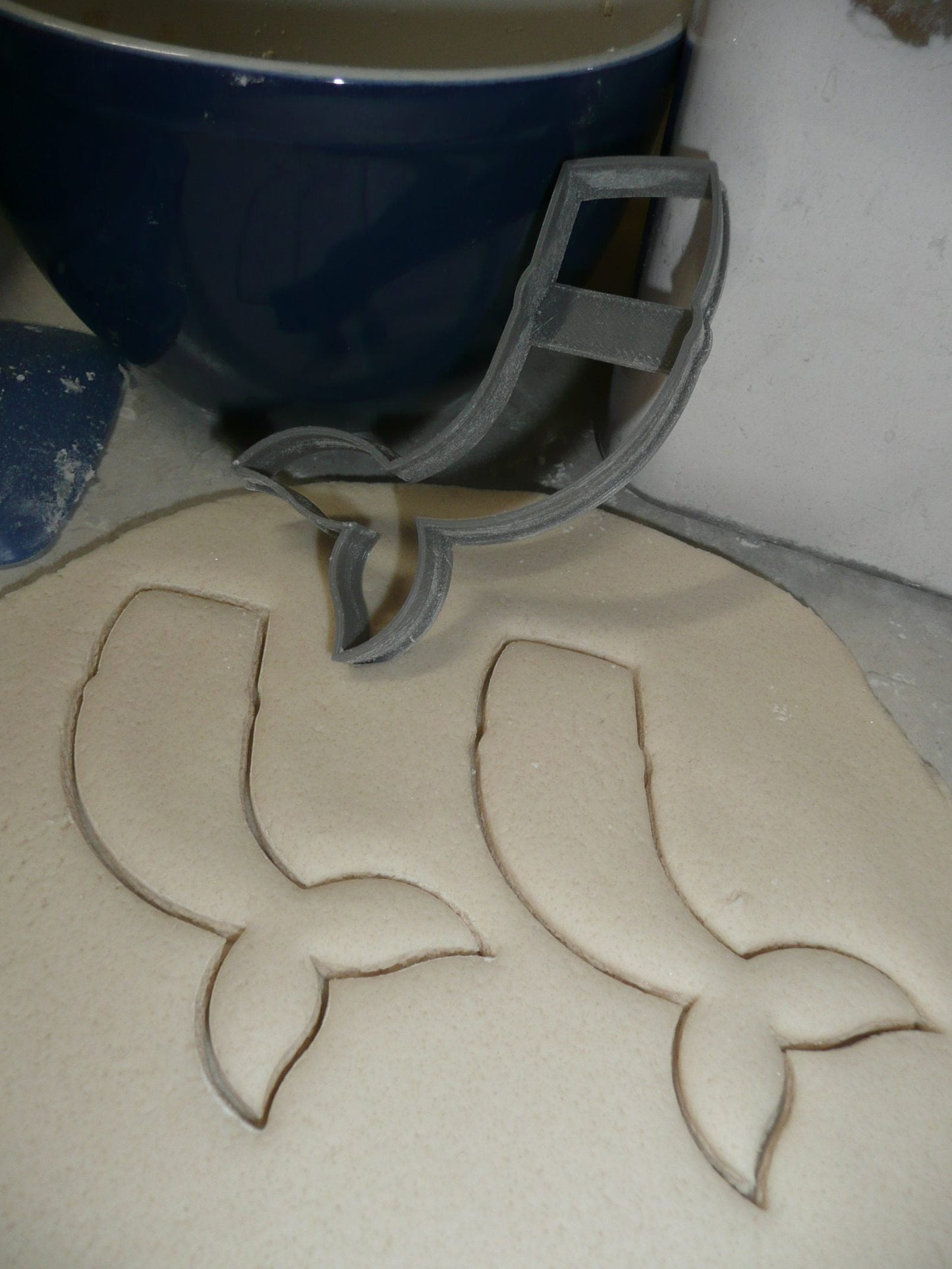 Mermaid Tail Fin Swimming Sea Ocean Cookie Cutter Made In USA PR2704