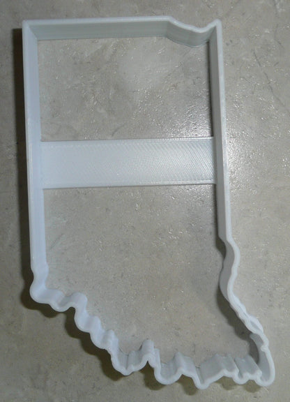 State of Indiana Outline Hoosier Midwest Cookie Cutter Made In USA PR2714