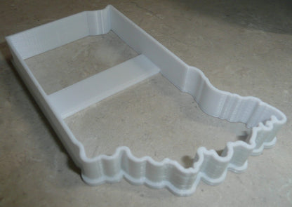State of Indiana Outline Hoosier Midwest Cookie Cutter Made In USA PR2714