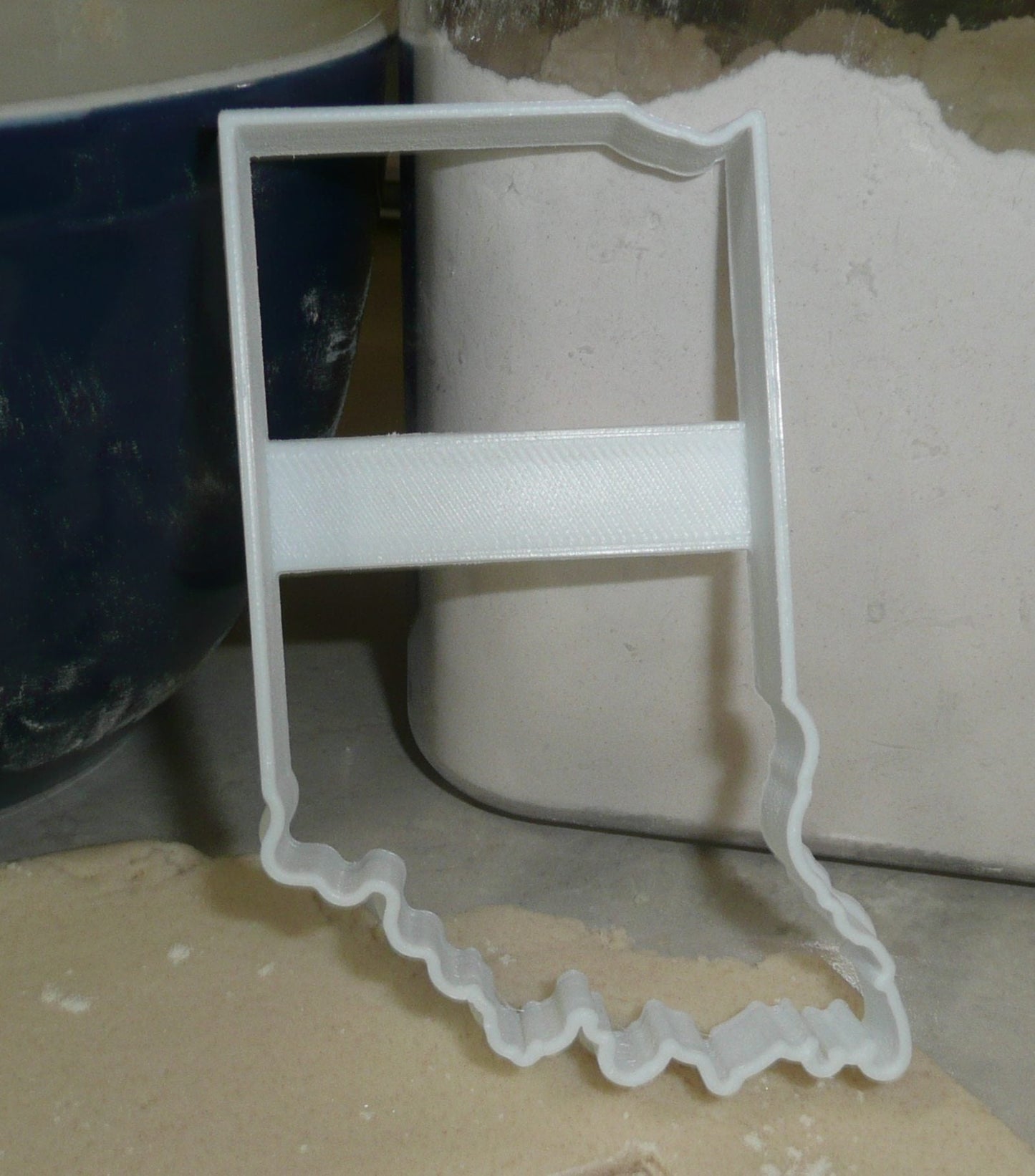 State of Indiana Outline Hoosier Midwest Cookie Cutter Made In USA PR2714