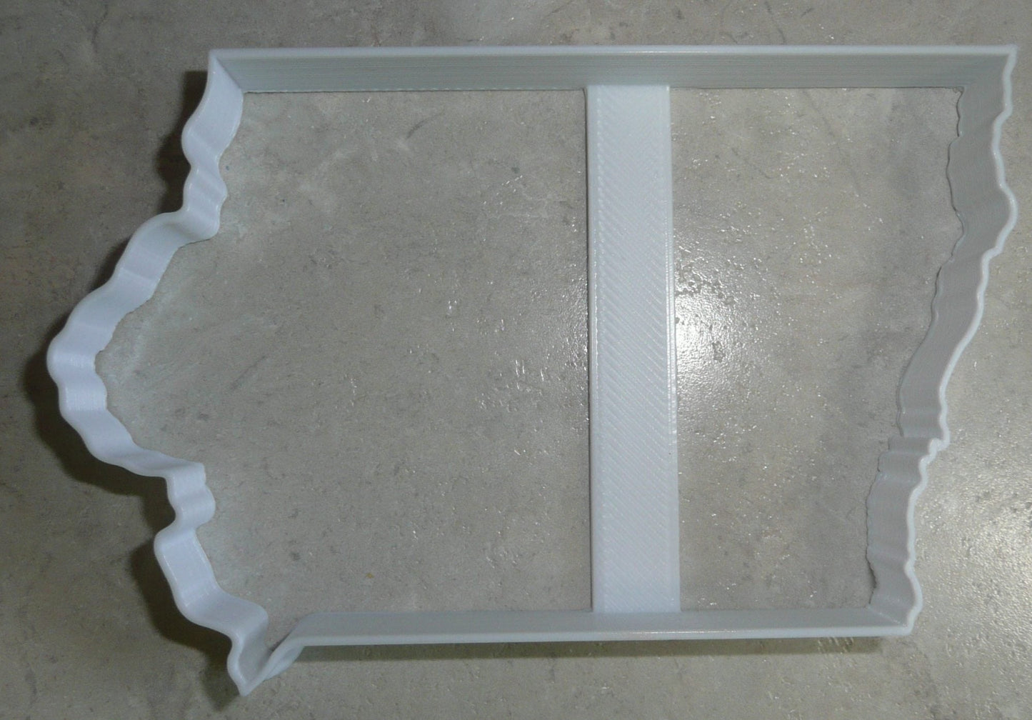 State of Iowa Outline Hawkeye Farmland Cookie Cutter Made In USA PR2715
