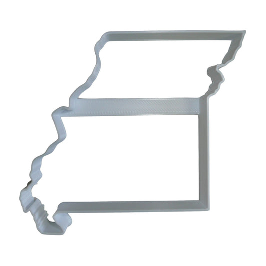 6x State of Missouri Fondant Cutter Cupcake Topper 1.75 IN USA FD2718