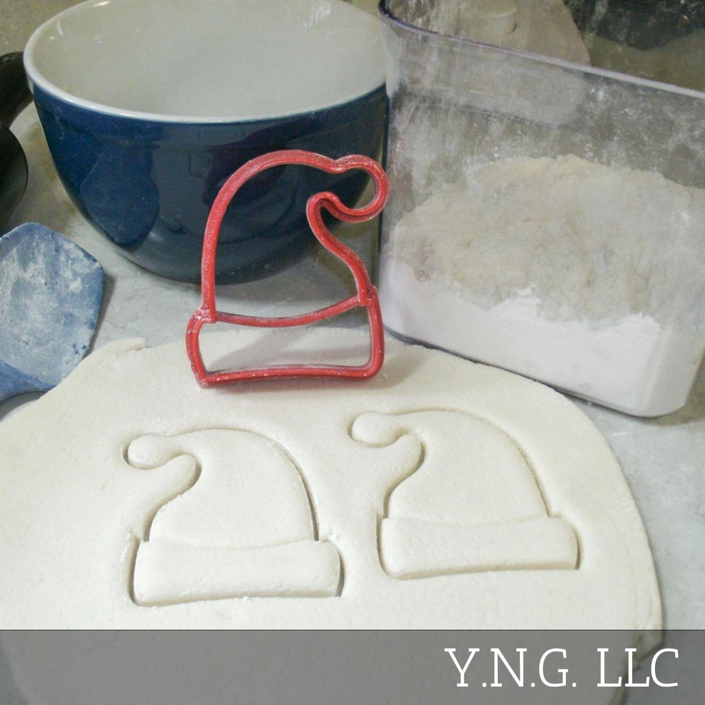 Santa Stocking Hat Christmas Winter Season Cookie Cutter Made In USA PR272