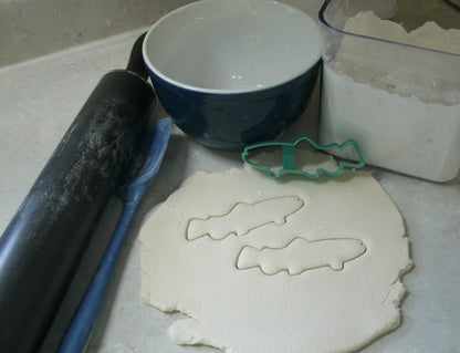 Trout Fish Fishing Lake Pond River Cookie Cutter Made In USA PR2739