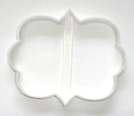 6x Frame Fancy Border Fondant Cutter Cupcake Topper 1.75 IN USA FD276