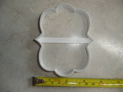 Frame Fancy Edge Plaque Cookie Cutter Made In USA PR276