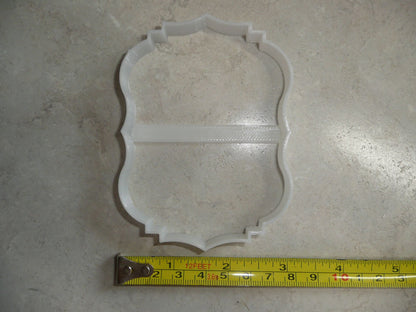 Frame Fancy Edge Plaque 2 Cookie Cutter Made In USA PR278