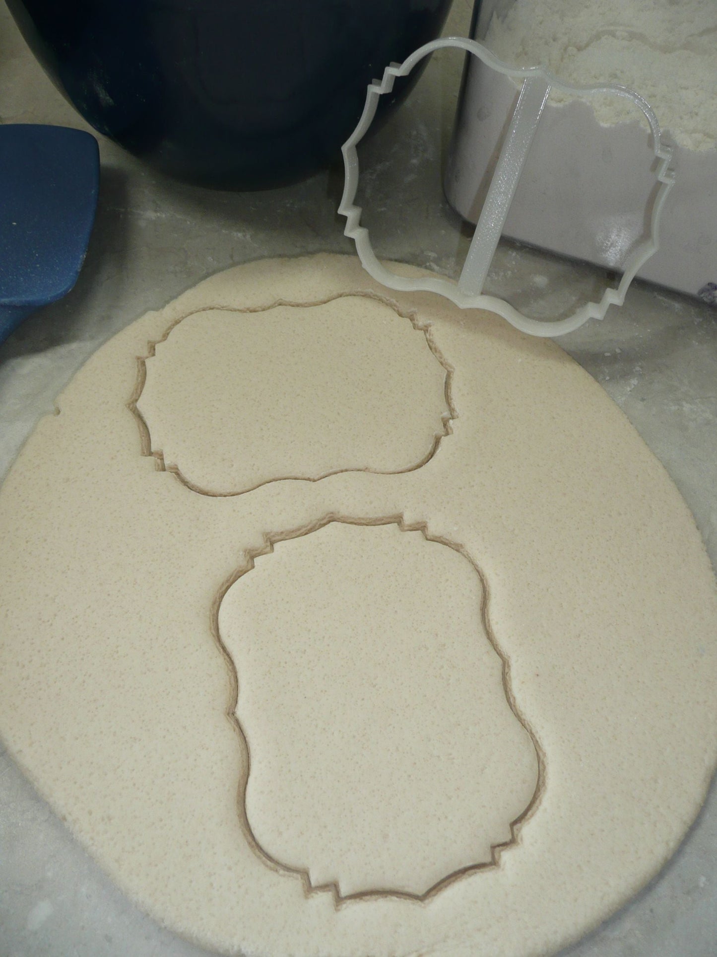 Frame Fancy Edge Plaque 2 Cookie Cutter Made In USA PR278