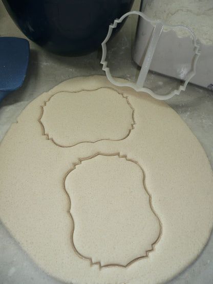 Frame Fancy Edge Plaque 2 Cookie Cutter Made In USA PR278