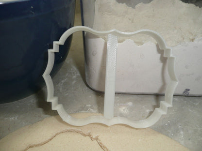 Frame Fancy Edge Plaque 2 Cookie Cutter Made In USA PR278
