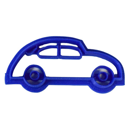 6x Classic Car Automobile Fondant Cutter Cupcake Topper 1.75 IN USA FD284