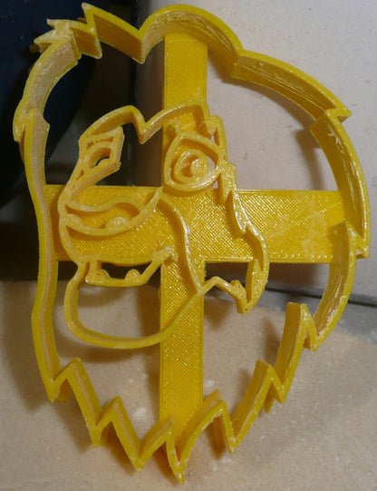Mufasa Detailed Face The Lion King Cookie Cutter Made In USA PR2851
