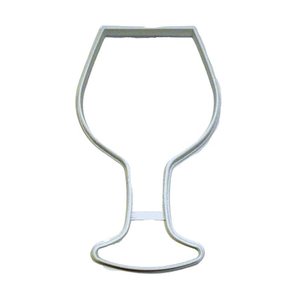 Wine Glass Alcoholic Stemmed Drink Cookie Cutter Made In USA PR2856
