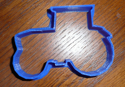 6x Farm Tractor Outline Fondant Cutter Cupcake Topper 1.75 IN USA FD286