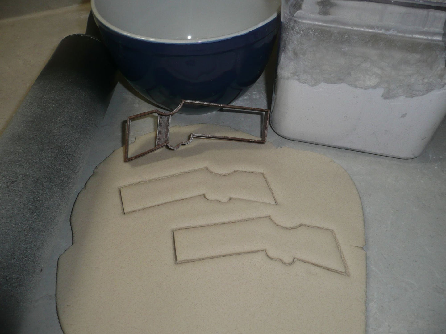 Shotgun Outline BB Gun Hunting Sport Tool Cookie Cutter Made In USA PR2866