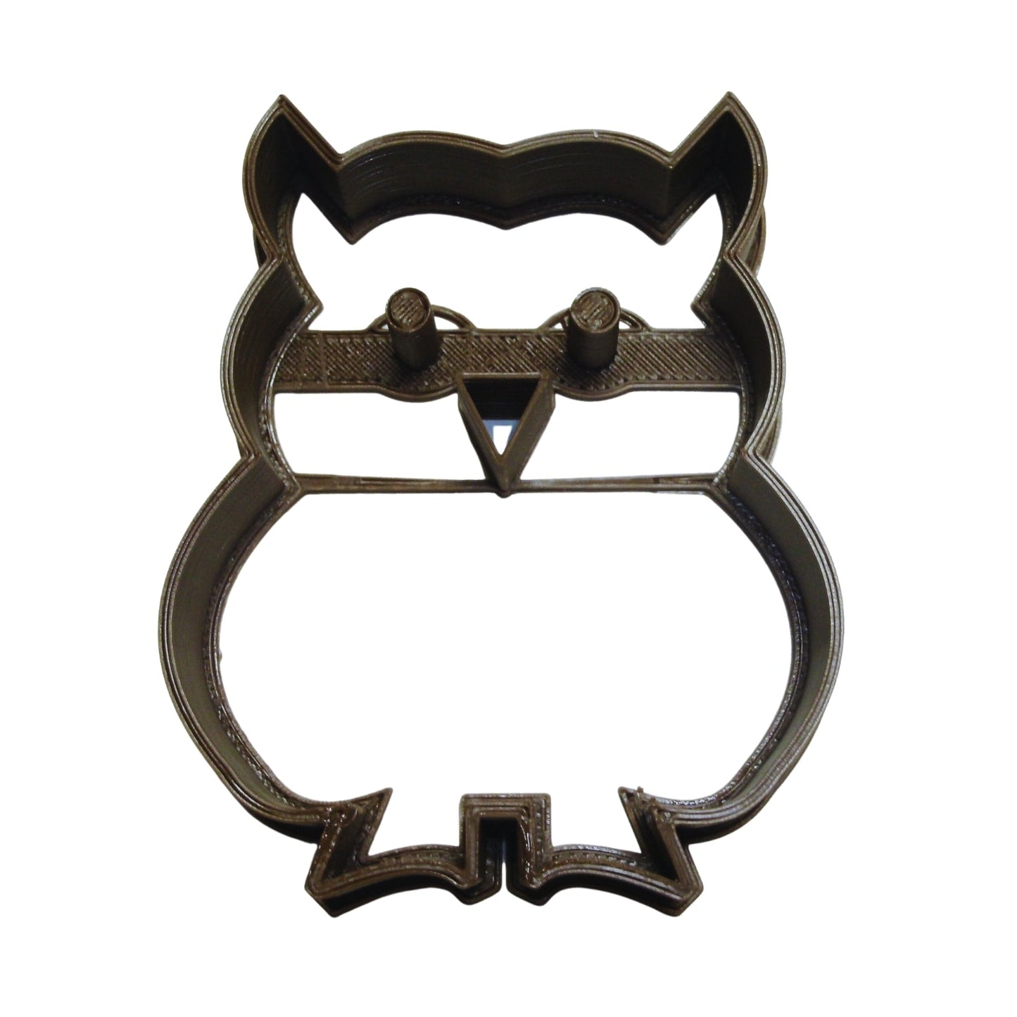 6x Owl Night Bird Fondant Cutter Cupcake Topper 1.75 IN USA FD287