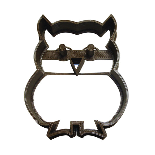 6x Owl Night Bird Fondant Cutter Cupcake Topper 1.75 IN USA FD287