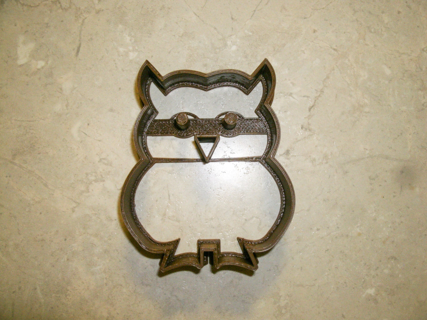 Owl Noctural Night Bird Symbol Wisdom Cookie Cutter Made In USA PR287