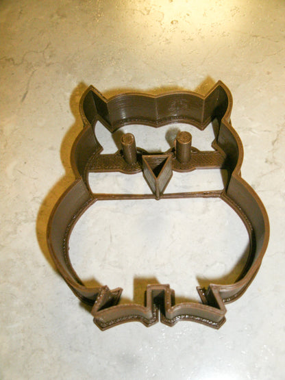 6x Owl Night Bird Fondant Cutter Cupcake Topper 1.75 IN USA FD287