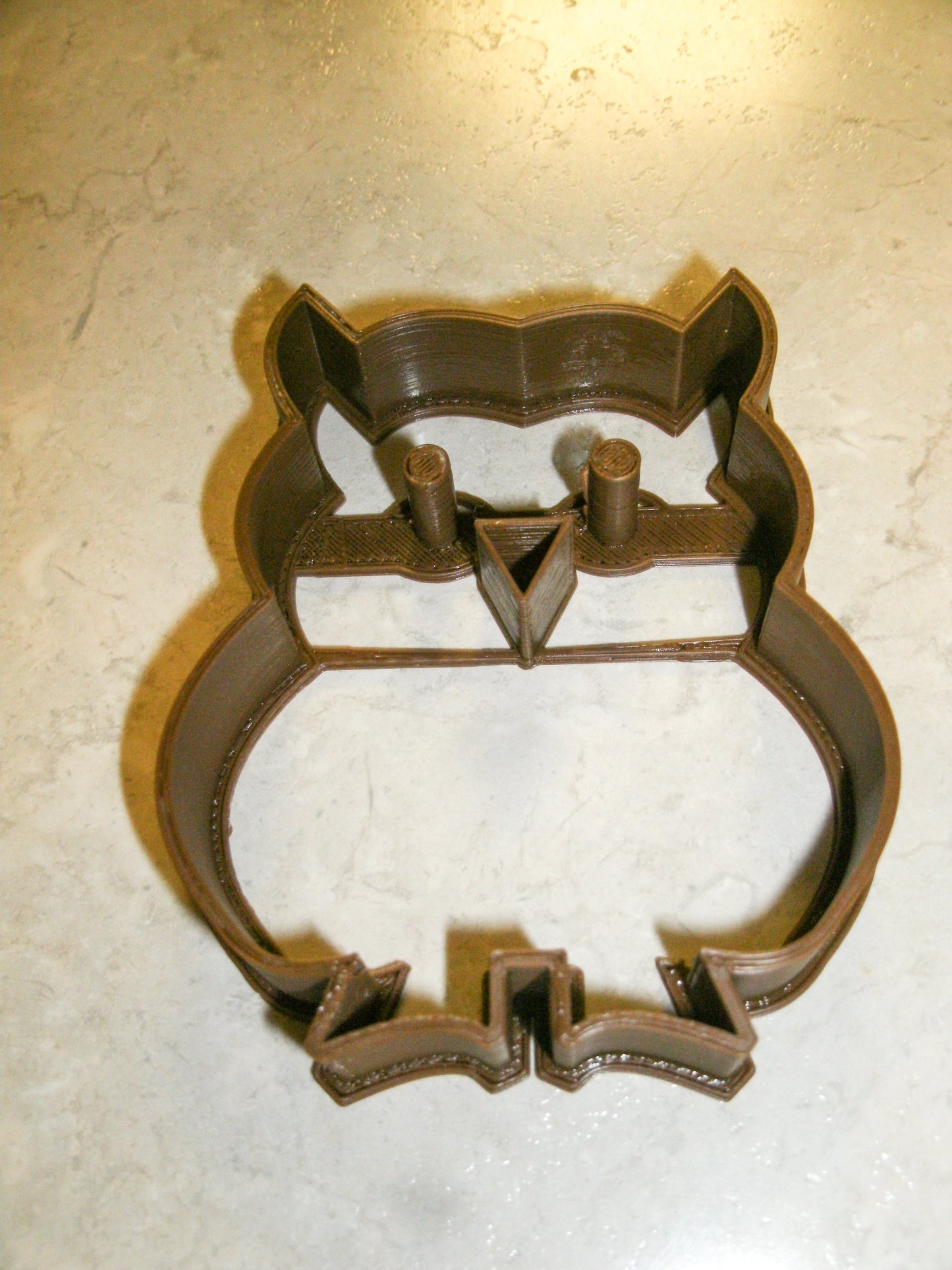 Owl Noctural Night Bird Symbol Wisdom Cookie Cutter Made In USA PR287