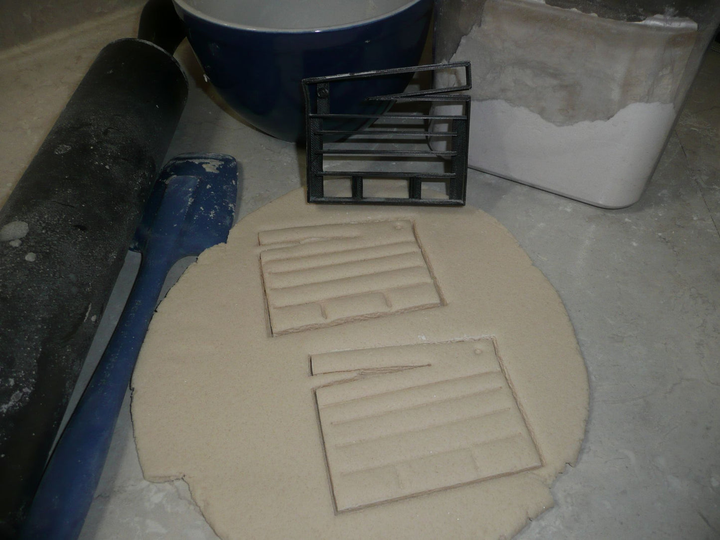 Clapper Board Film Director Light Camera Action Cookie Cutter Made In USA PR2871