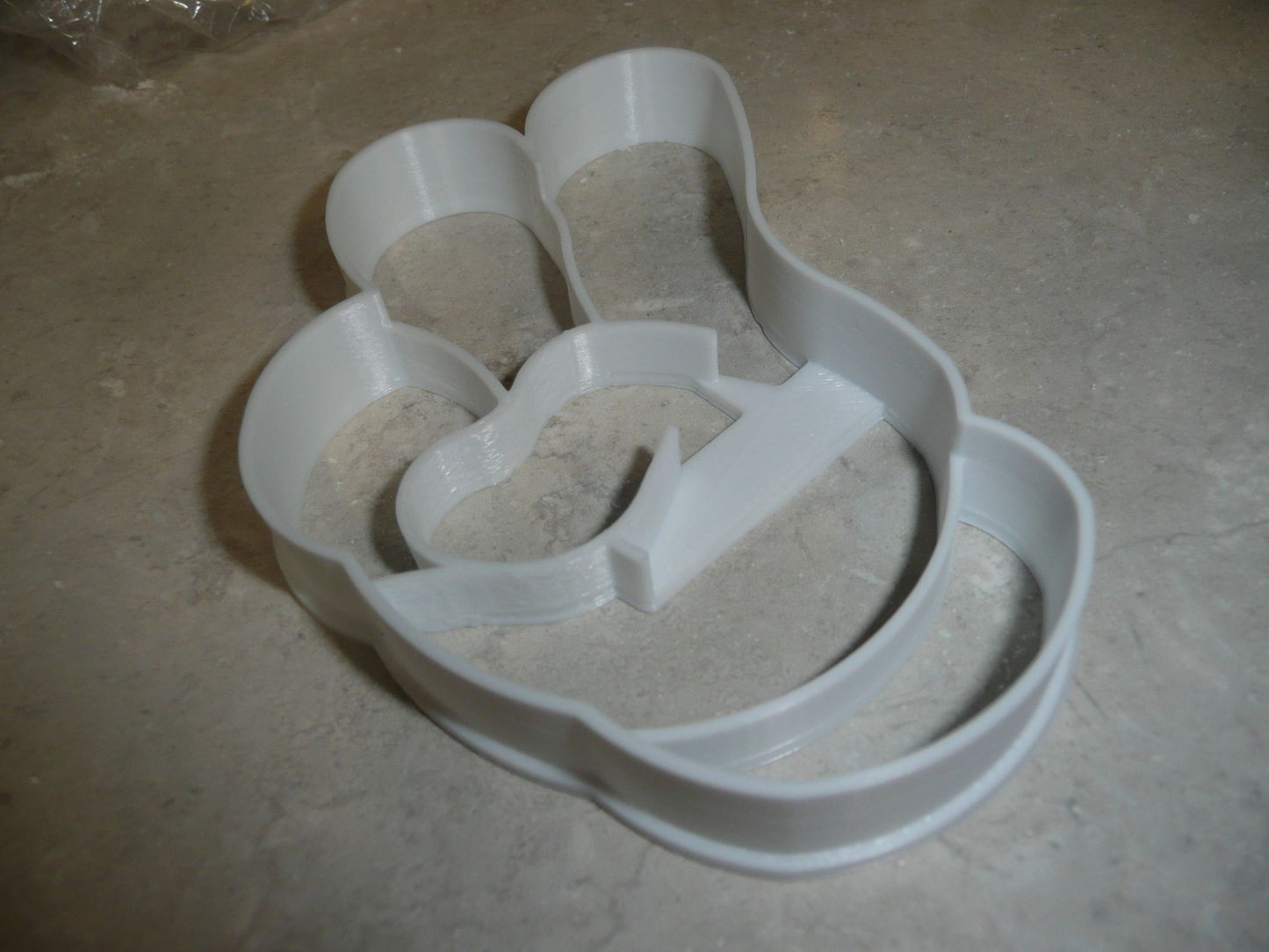Mickey Mouse Glove Number 2 Second Birthday Cookie Cutter Made In USA PR2877