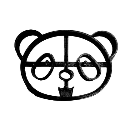 Panda Bear Face Bamboo Eating Animal Cookie Cutter Made In USA PR288