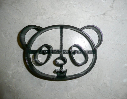 Panda Bear Face Bamboo Eating Animal Cookie Cutter Made In USA PR288