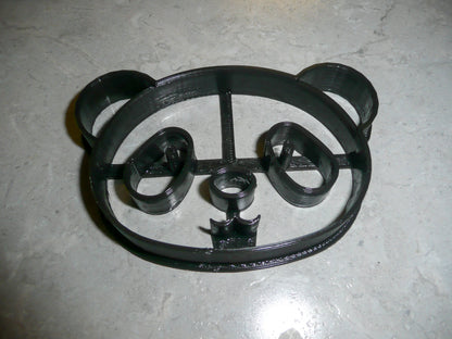 Panda Bear Face Bamboo Eating Animal Cookie Cutter Made In USA PR288