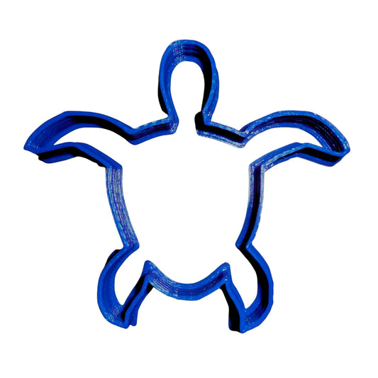 6x Turtle Sea Outline Fondant Cutter Cupcake Topper 1.75 IN USA FD291