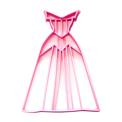 Sleeping Beauty Aurora Princess Dress Cookie Cutter Made In USA PR2911