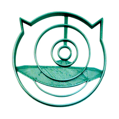Mike Detailed Face Monsters Inc Kids Movie Cookie Cutter Made In USA PR2921