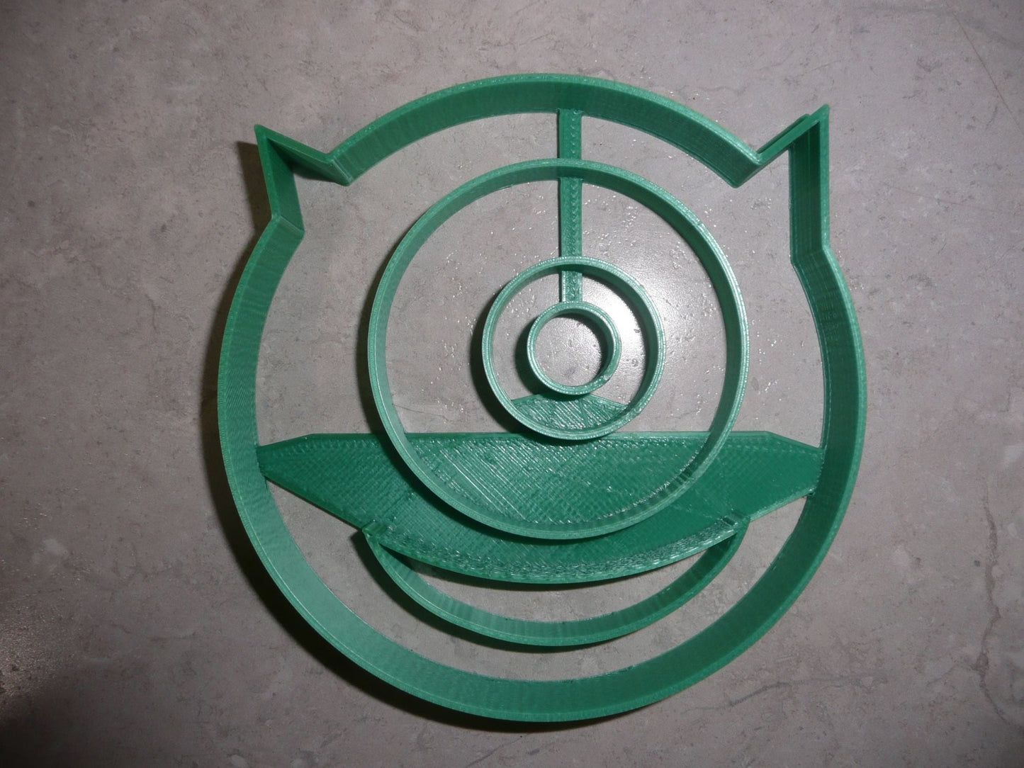 Mike Detailed Face Monsters Inc Kids Movie Cookie Cutter Made In USA PR2921