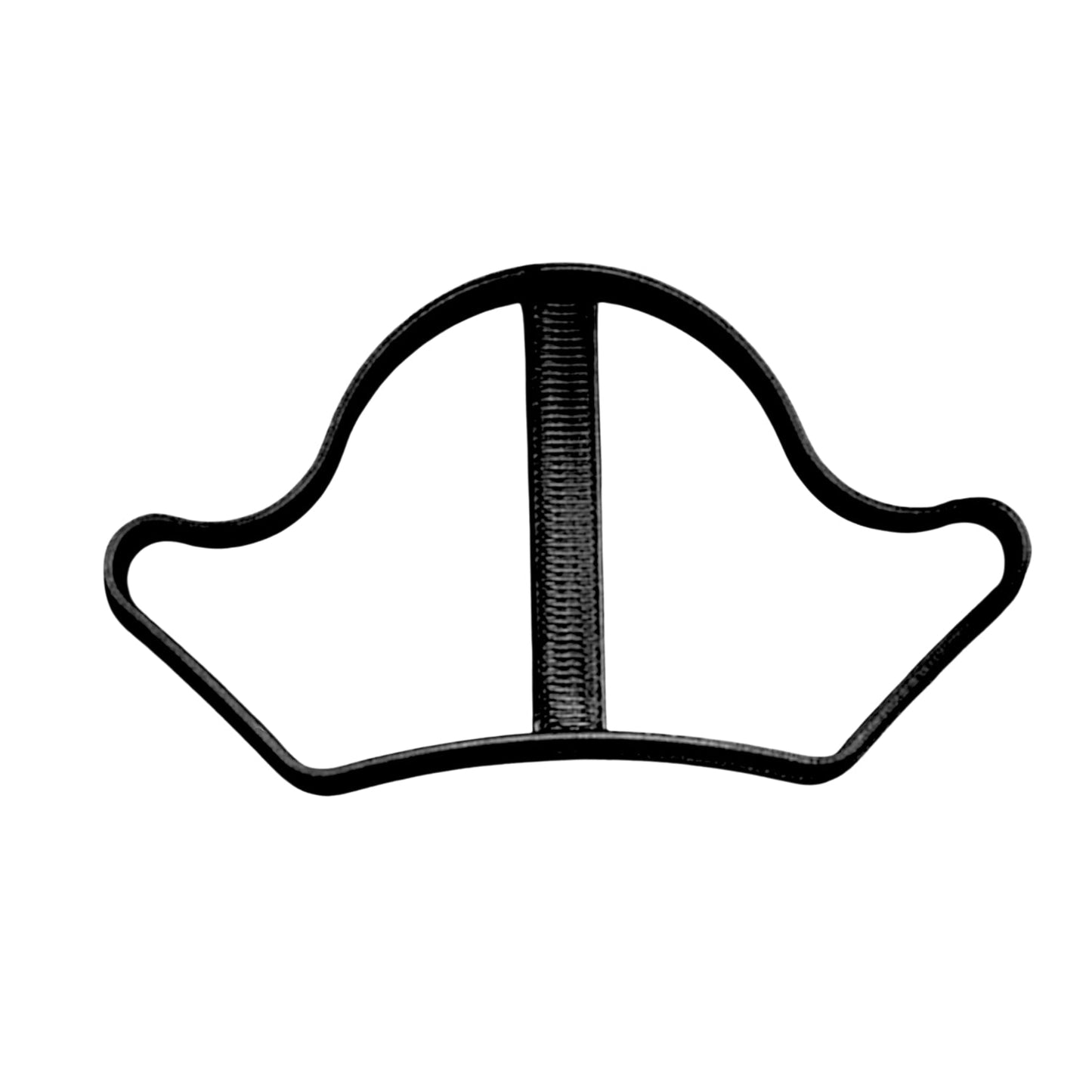 Pirate Hat Outline Ship Captain Headgear Cookie Cutter Made In USA PR2926