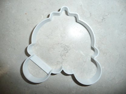 6x Princess Carriage Fondant Cutter Cupcake Topper 1.75 IN USA FD2927