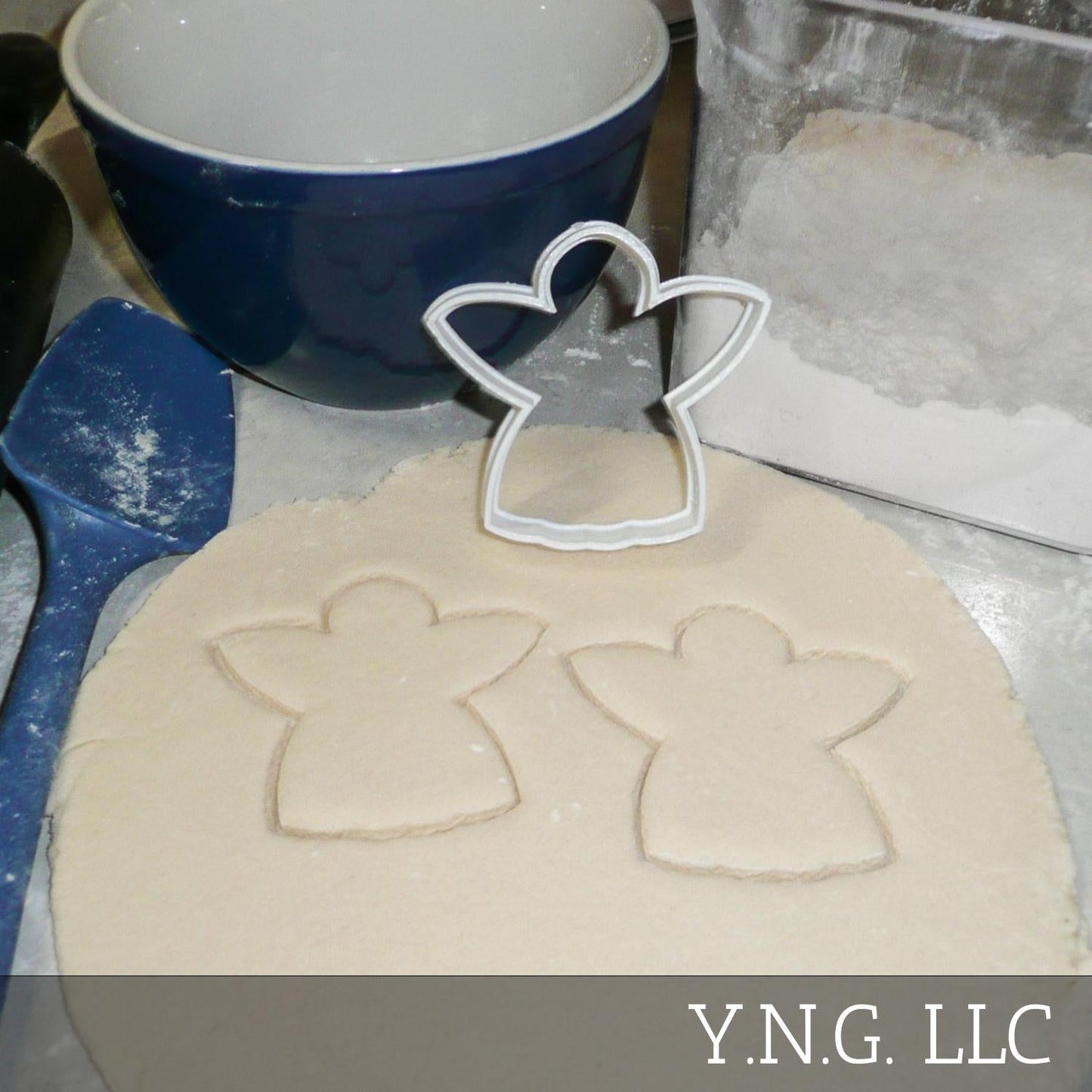 Angel Christmas Holiday Cookie Cutter Made In USA PR297