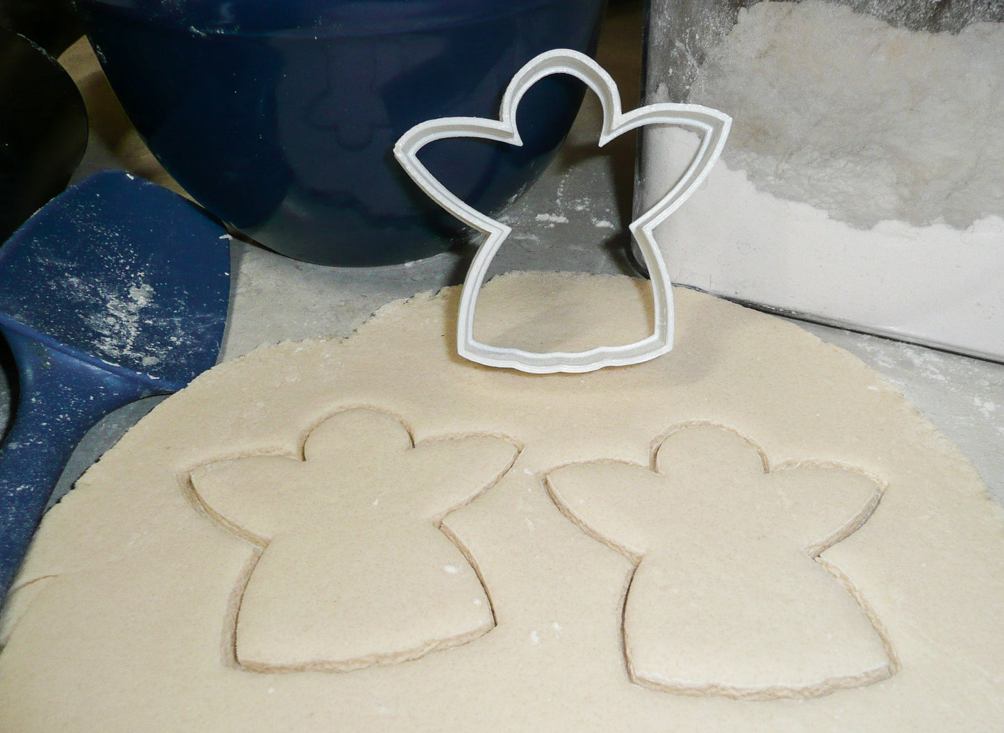 Angel Christmas Holiday Cookie Cutter Made In USA PR297