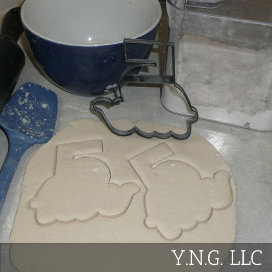 Number Five 5 Outline Fancy Word Birthday Cookie Cutter Made In USA PR3005