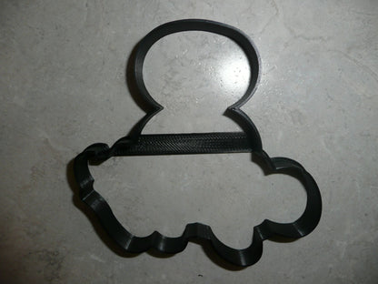 Number Eight 8 Outline Fancy Word Birthday Cookie Cutter Made In USA PR3008