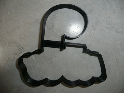 Number Nine 9 Outline Fancy Word Birthday Cookie Cutter Made In USA PR3009