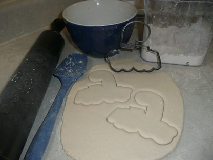 Number Nine 9 Outline Fancy Word Birthday Cookie Cutter Made In USA PR3009