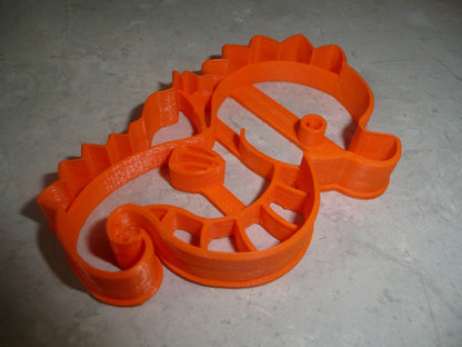 Detailed Seahorse Small Marine Fish Cookie Cutter Made In USA PR3020