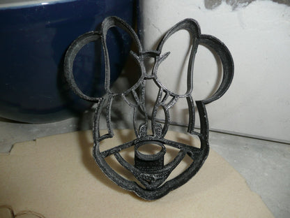 Minnie Mouse With Bow Detailed Face Cartoon Cookie Cutter Made In USA PR3025