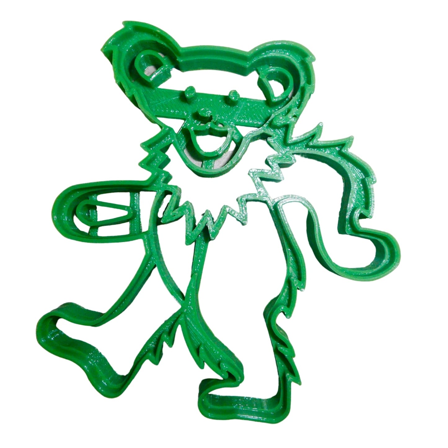 Jerry Garcia Dancing Teddy Bear 1960s Rock Cookie Cutter Made In USA PR3029