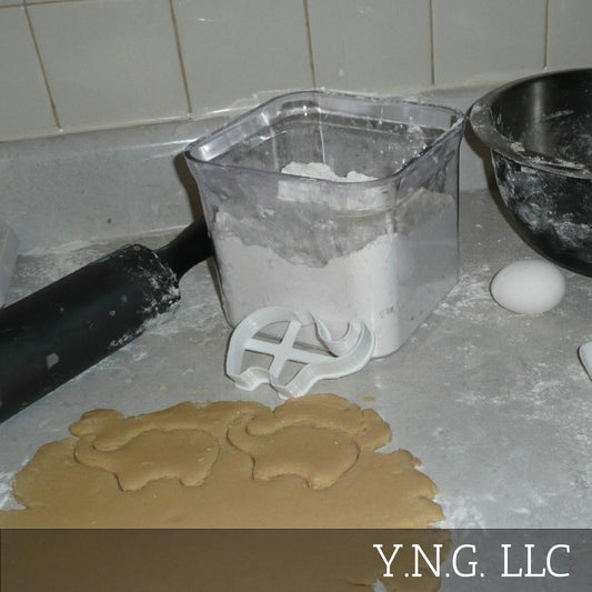 Elephant Outline Cookie Cutter Baking Tool Made In USA PR310