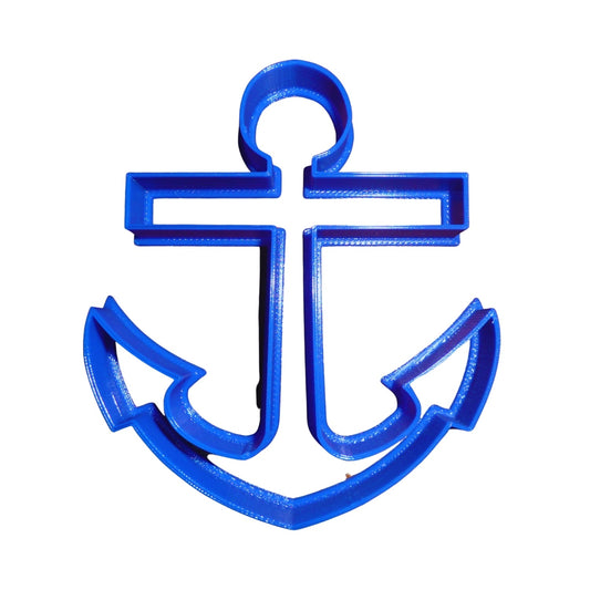 6x Anchor Boat Nautical Fondant Cutter Cupcake Topper 1.75 IN USA FD311