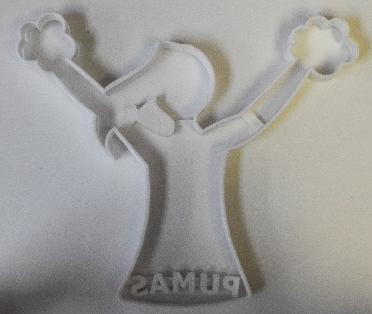 6x SJC Pumas Cheerleader Fondant Cutter Cupcake Topper 1.75 IN USA FD317